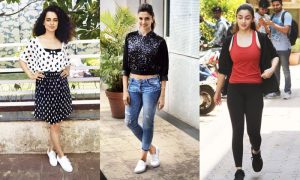 Bollywood Fashion For Sportswear - Alia Bhatt, Anushka, Kangana & Deepika Padukone