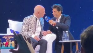 When King of Bollywood Shah Rukh Khan Meets President of Amazon Jeff Bezos