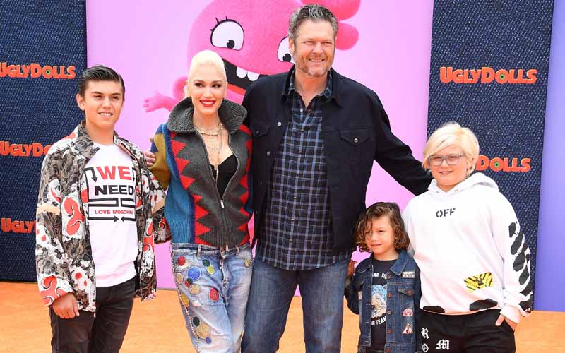 gwen stefani blake shelton kids