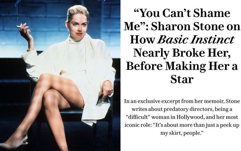 Sharon Stone Reveals How She Was Forced To Do Intimate With Co-Stars