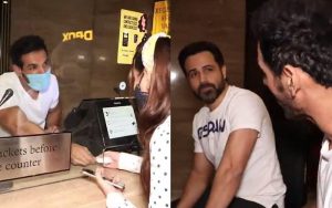 'Mumbai Saga': John Abraham, Emraan Hashmi Sells Movie Tickets At Theaters