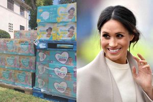 Meghan Markle, Prince Harry Donates Diapers to Mothers in Need