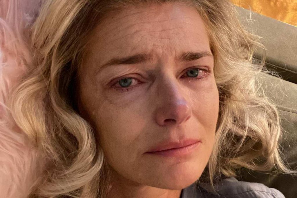 Paulina Porizkova Shares Teary-Eyed Selfie:
