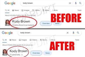 Sister Wives Kody Brown Google search update