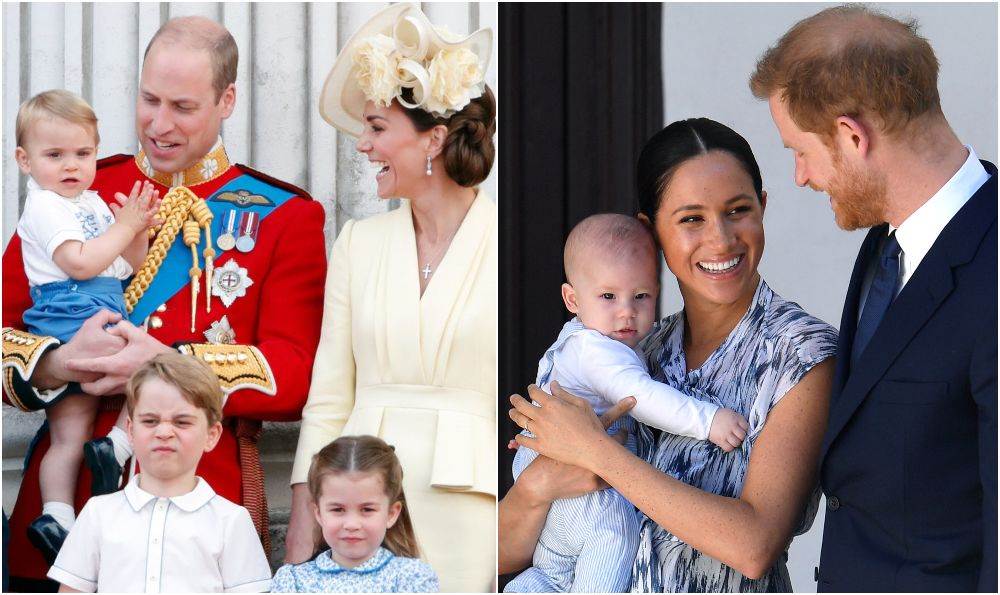 Prince Harry & Meghan Markle Kids William & Kate Kids